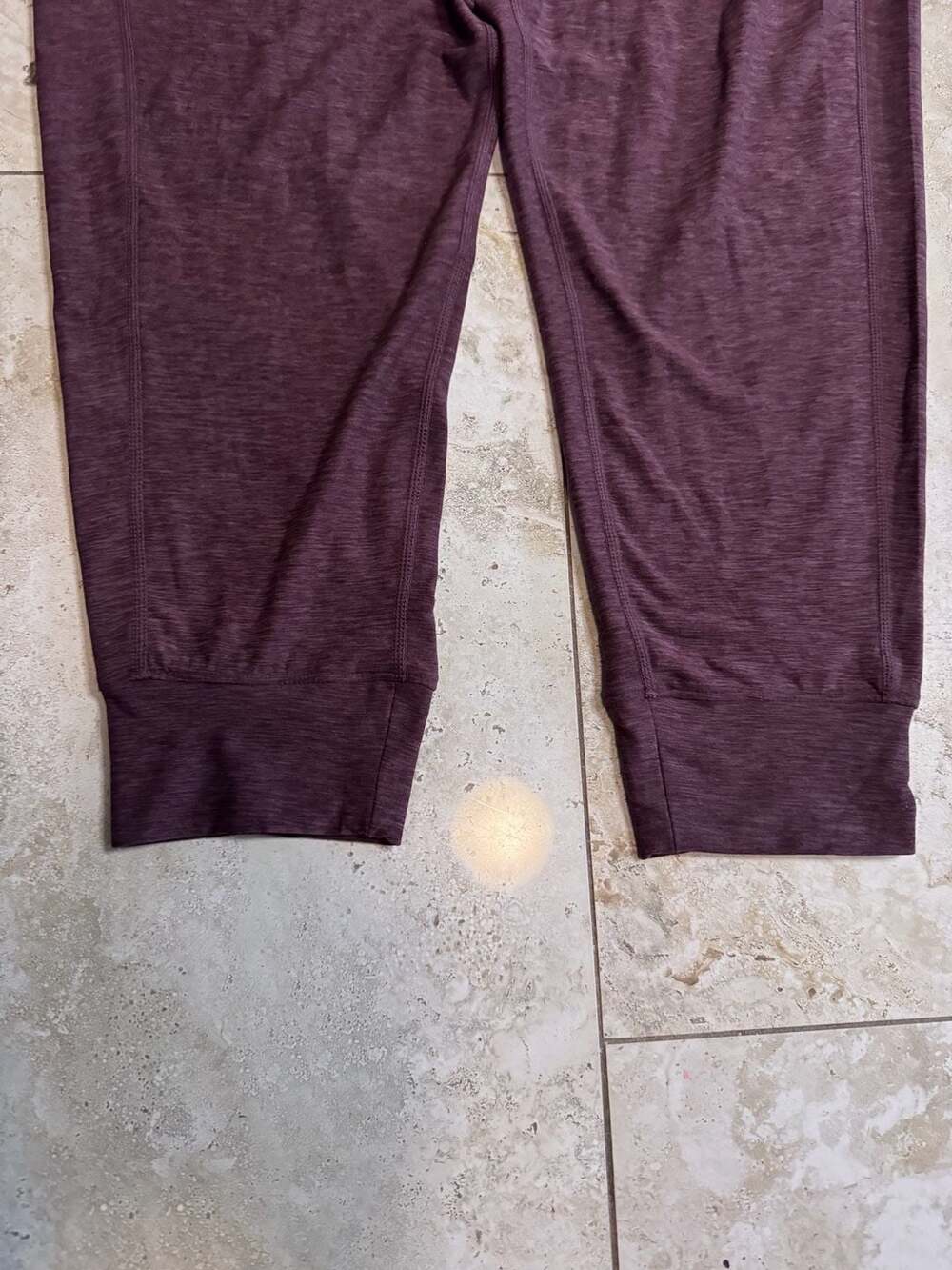 FLX Women's Wander Soft Touch Mid-Rise Joggers in Mahogany - Picture 5 of 7